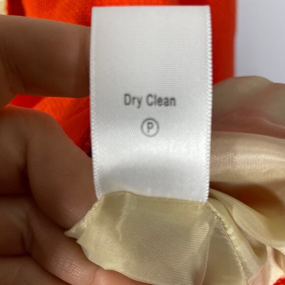 Coldwater Creek, Size 16, Red Textured Lightweight Jacket, Iridescent Buttons - Picture 4 of 8